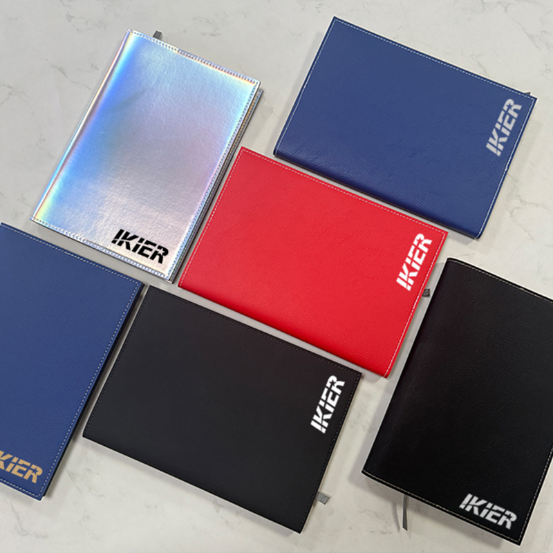 Laserbares, austauschbares Notizbuch aus Kunstleder