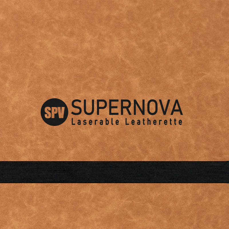 Laserbare Kunstlederplatten mit Kleber/ohne Kleber