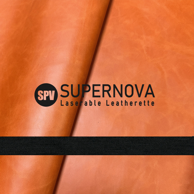 Glänzende Kunstlederplatten mit Kleber/ohne Kleber