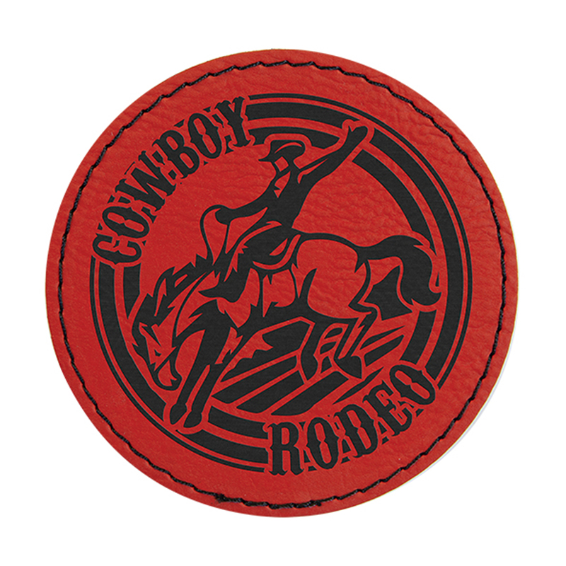 Runde Untersetzer aus Kunstleder Runde Untersetzer aus Kunstleder