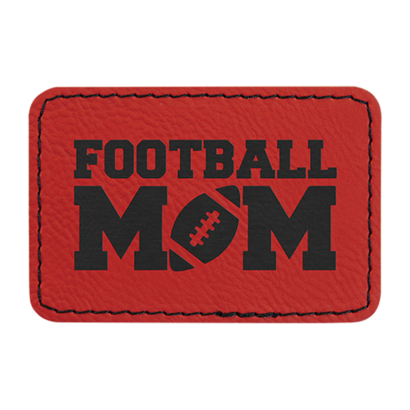 3 x 2 Zoll große rechteckige Kunstlederaufnäher 3 x 2 Zoll große rechteckige Kunstlederaufnäher