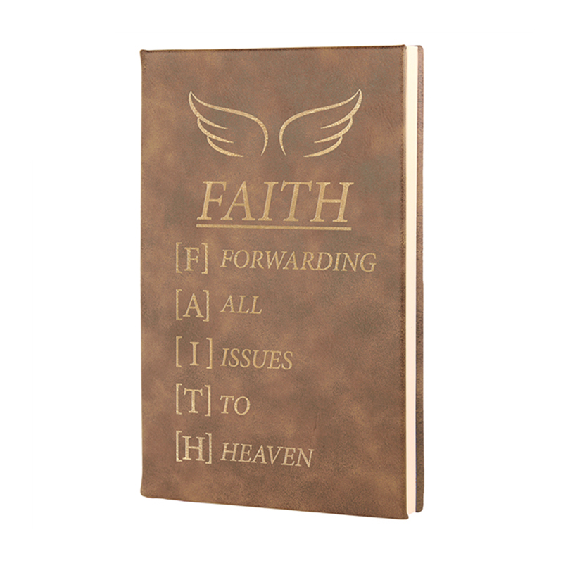 Laserbares Kunstleder 7 x 9 3/4 Skizzenbuch