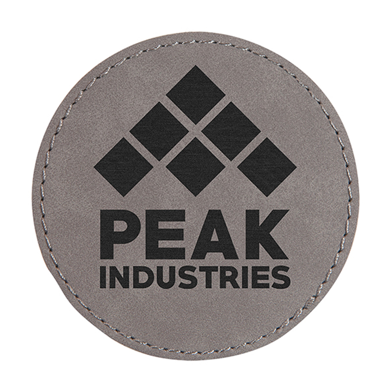 Runde Untersetzer aus Kunstleder Runde Untersetzer aus Kunstleder