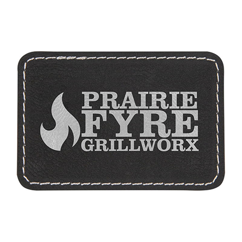 3 1/2' x 2 1/2' rechteckige Kunstlederaufnäher 3 1/2' x 2 1/2' rechteckige Kunstlederaufnäher