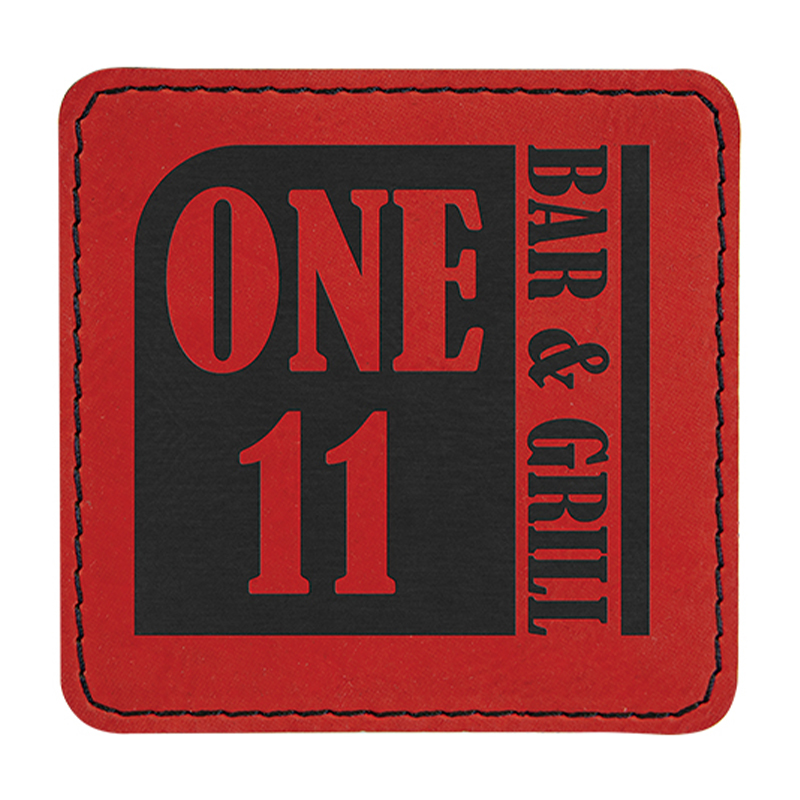 3 x 2 Zoll große quadratische Kunstlederaufnäher 3 x 2 Zoll große quadratische Kunstlederaufnäher