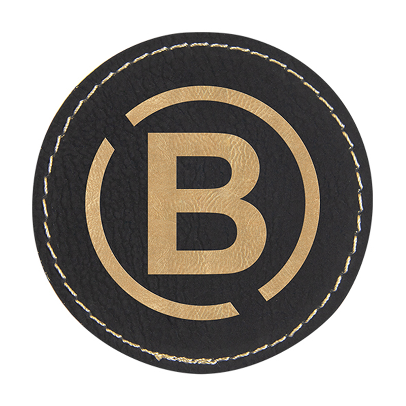 Runde Untersetzer aus Kunstleder Runde Untersetzer aus Kunstleder