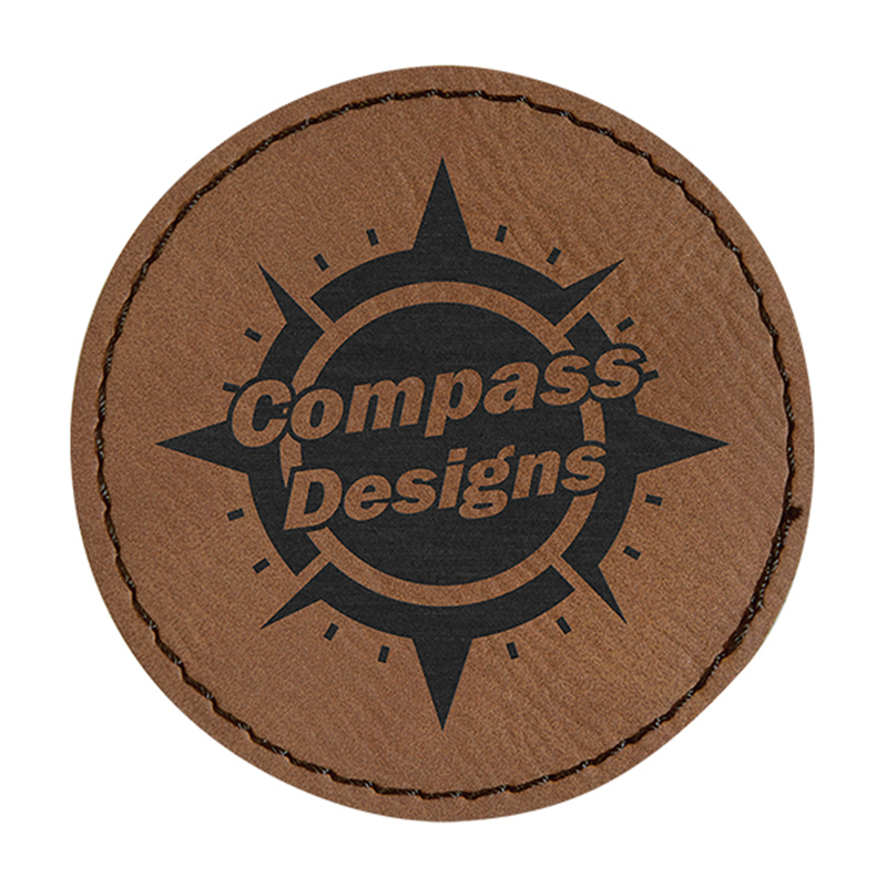 Runde Untersetzer aus Kunstleder Runde Untersetzer aus Kunstleder