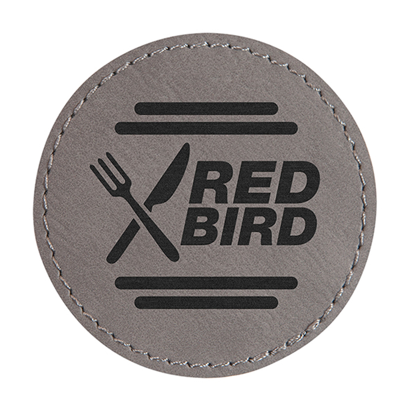 Runde Untersetzer aus Kunstleder Runde Untersetzer aus Kunstleder