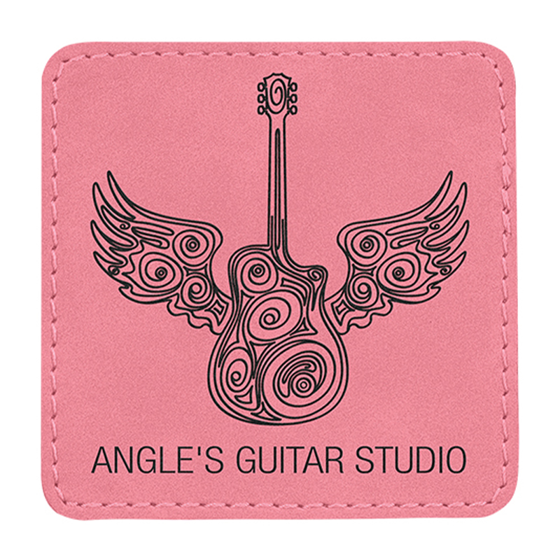 3 1/2' x 2 1/2' quadratische Kunstlederaufnäher 3 1/2' x 2 1/2' quadratische Kunstlederaufnäher