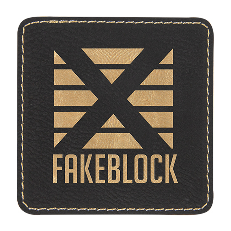 3 x 2 Zoll große quadratische Kunstlederaufnäher 3 x 2 Zoll große quadratische Kunstlederaufnäher