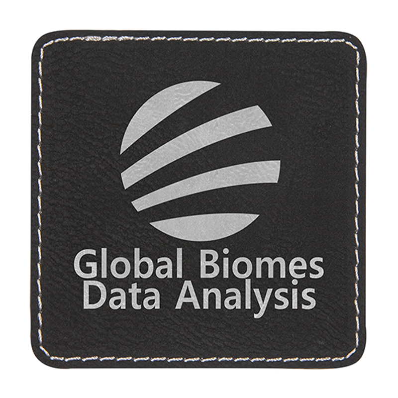 3 1/2' x 2 1/2' quadratische Kunstlederaufnäher 3 1/2' x 2 1/2' quadratische Kunstlederaufnäher