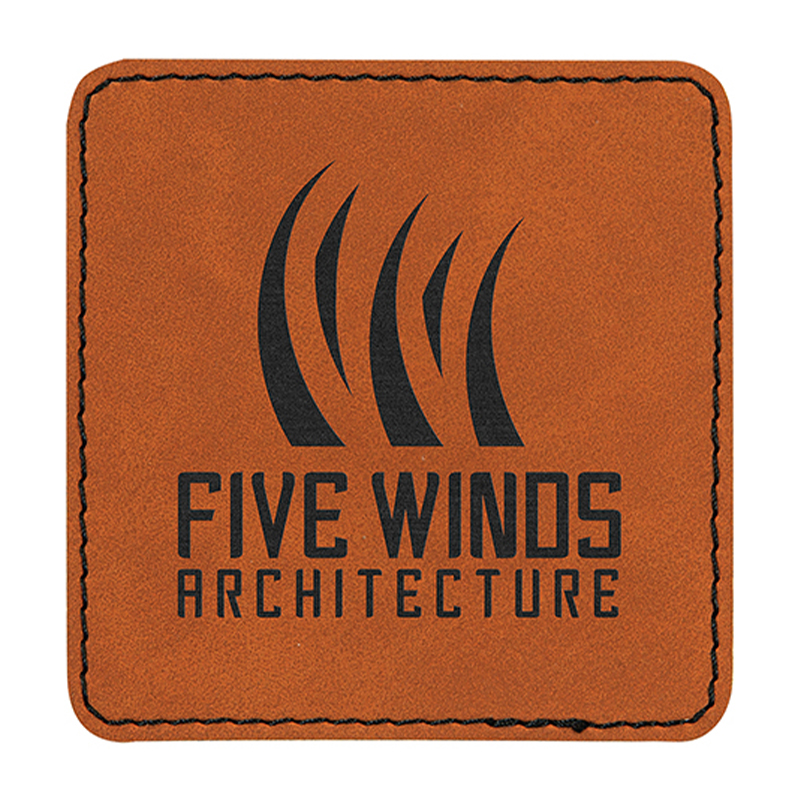 3 x 2 Zoll große quadratische Kunstlederaufnäher 3 x 2 Zoll große quadratische Kunstlederaufnäher