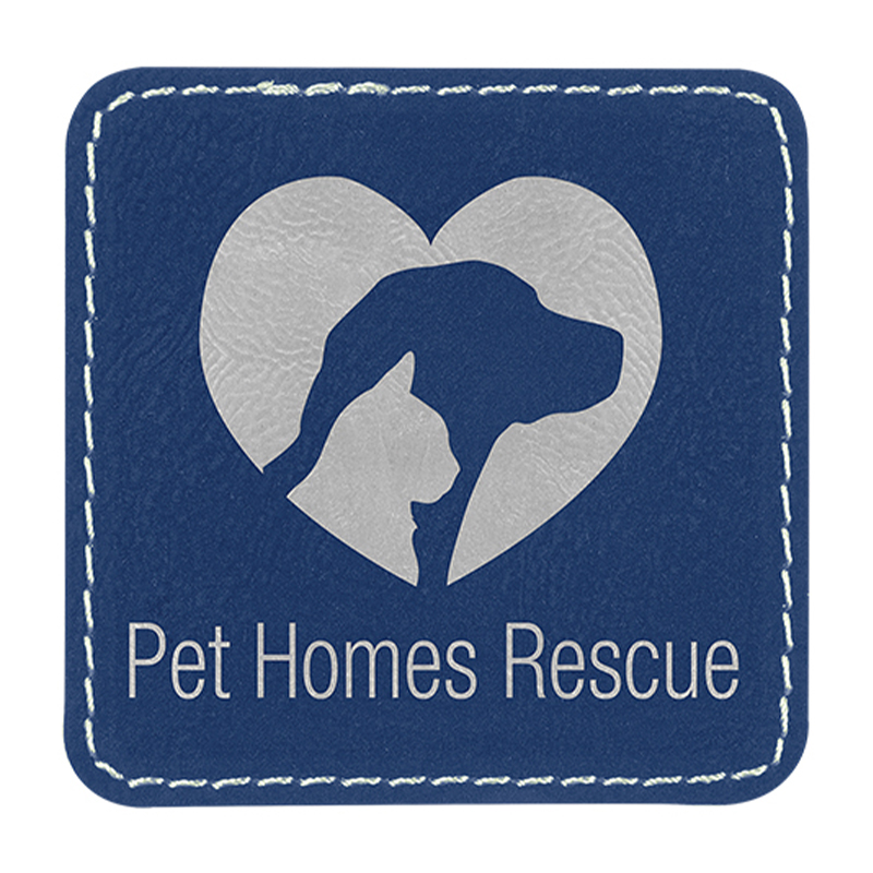 3 x 2 Zoll große quadratische Kunstlederaufnäher 3 x 2 Zoll große quadratische Kunstlederaufnäher