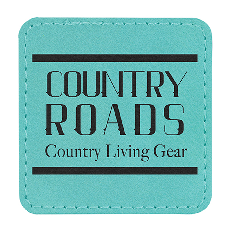 3 x 2 Zoll große quadratische Kunstlederaufnäher 3 x 2 Zoll große quadratische Kunstlederaufnäher