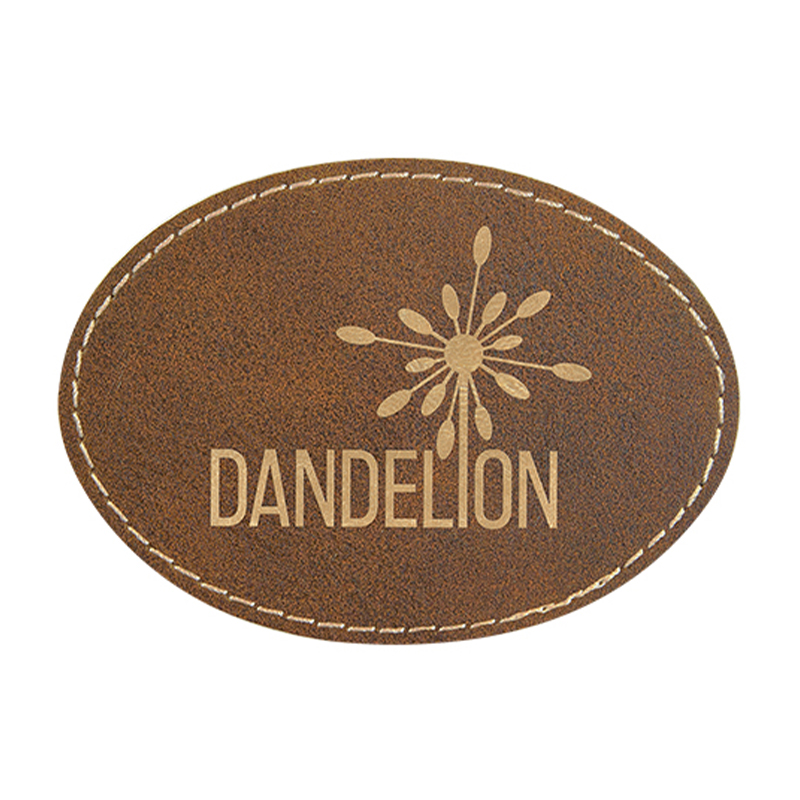 3 x 2 Zoll große ovale Kunstlederaufnäher 3 x 2 Zoll große ovale Kunstlederaufnäher