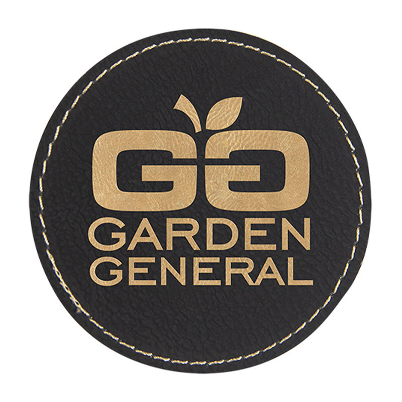 2 1/2' runde Kunstlederflicken 2 1/2' runde Kunstlederflicken