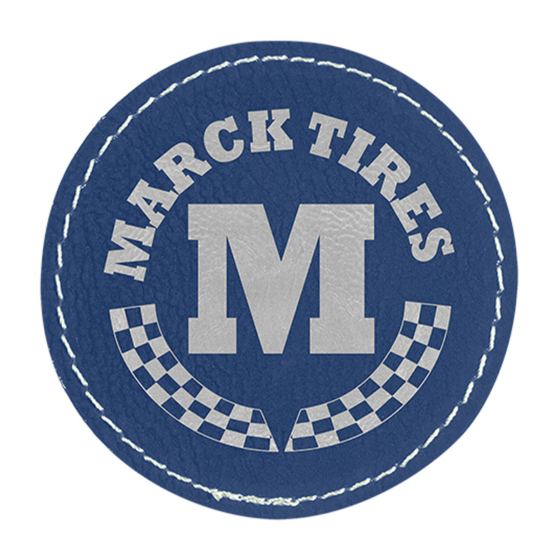 3' runde Kunstlederflicken 3' runde Kunstlederflicken