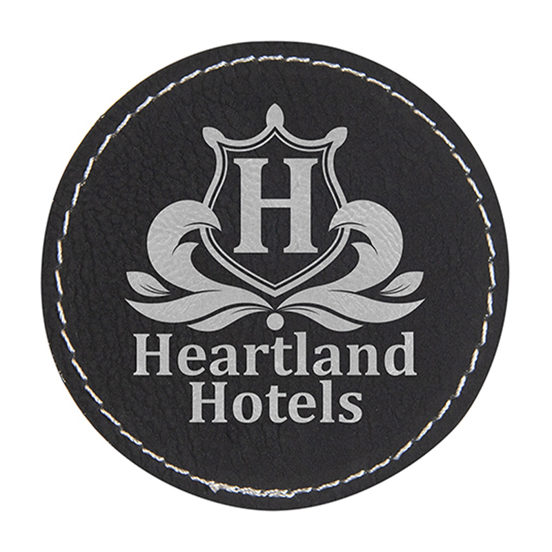 3' runde Kunstlederflicken 3' runde Kunstlederflicken