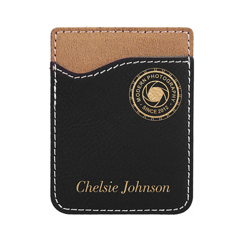 Laserbare Handy-Wallets aus Kunstleder Laserbare Handy-Wallets aus Kunstleder