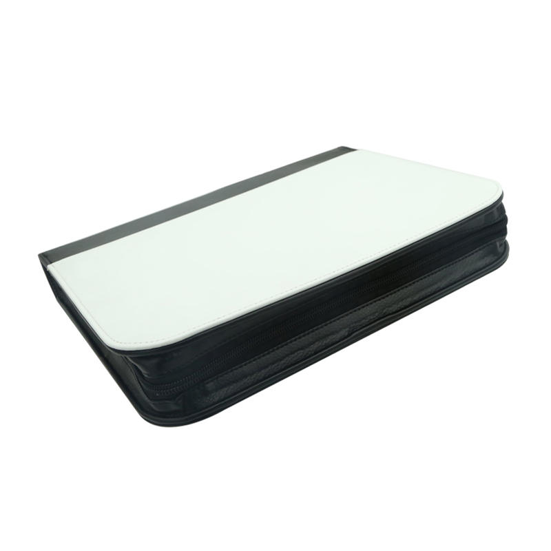 Sublimations-Leatherette-Buchumschlag mit Reißverschluss Sublimations-Leatherette-Buchumschlag mit Reißverschluss