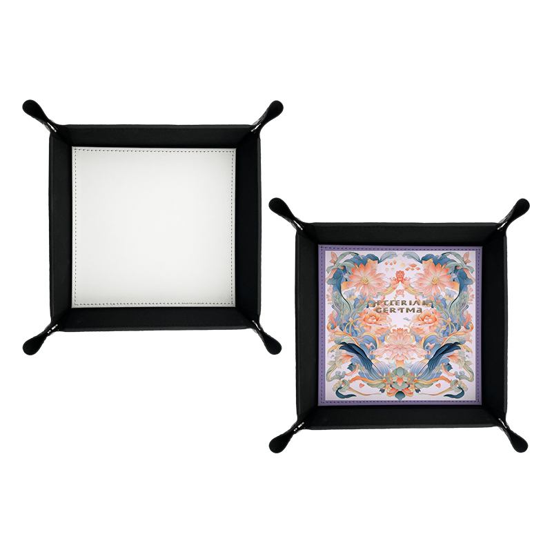 6' x 6' Sublimations-Leatherette-Falttablett mit Druckknopf