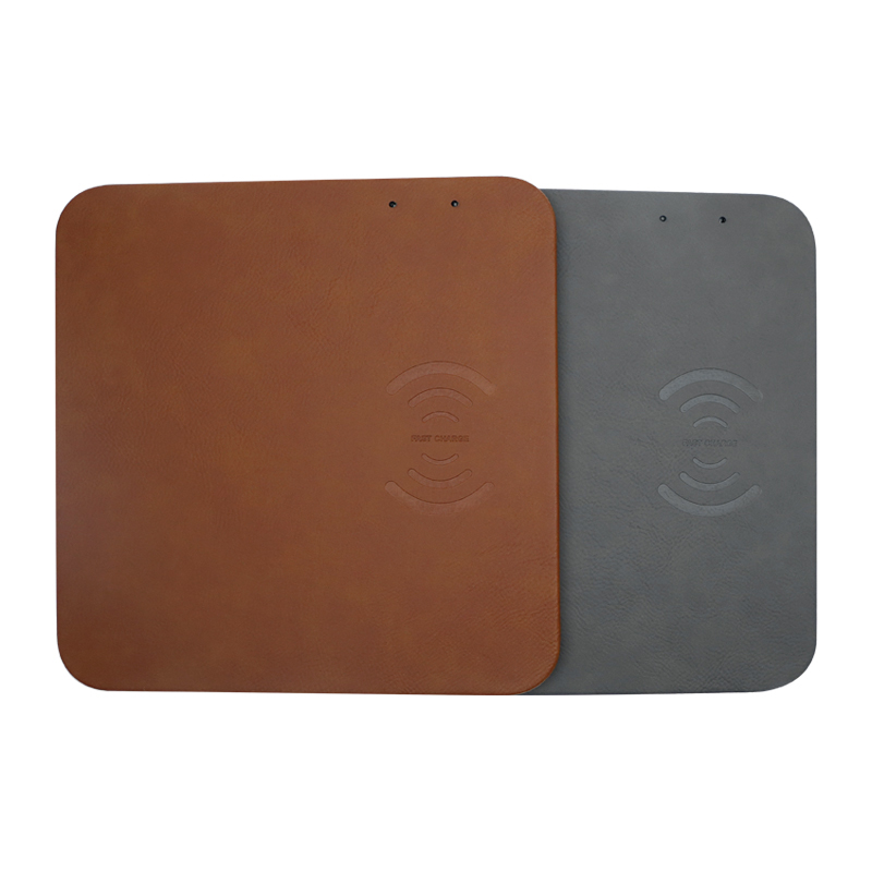 Laserbare Handy-Ladematte aus Kunstleder Laserbare Handy-Ladematte aus Kunstleder