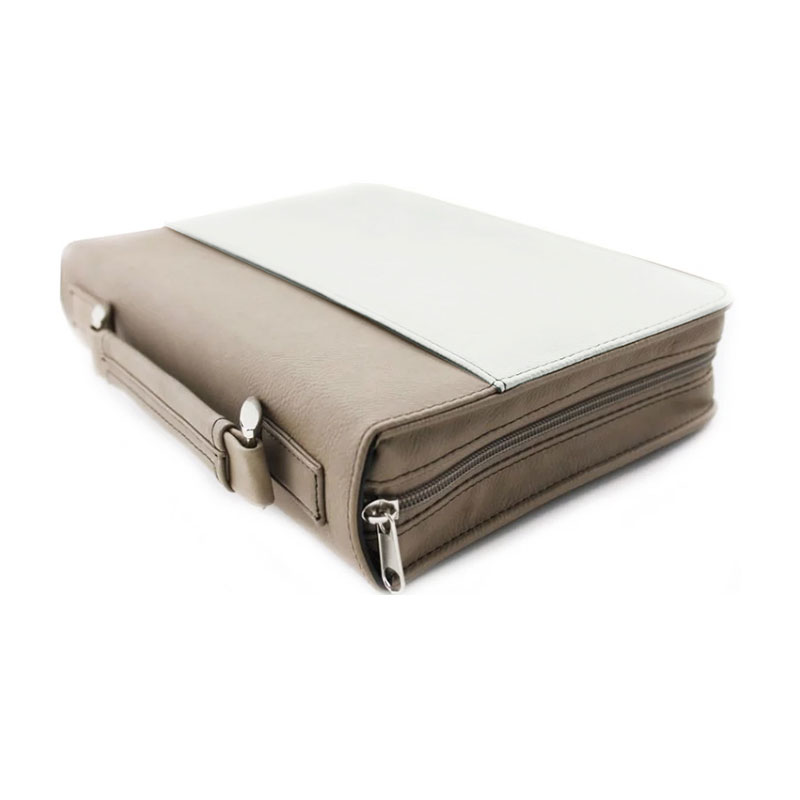 Sublimations-Leatherette-Buchumschlag mit Reißverschluss Sublimations-Leatherette-Buchumschlag mit Reißverschluss