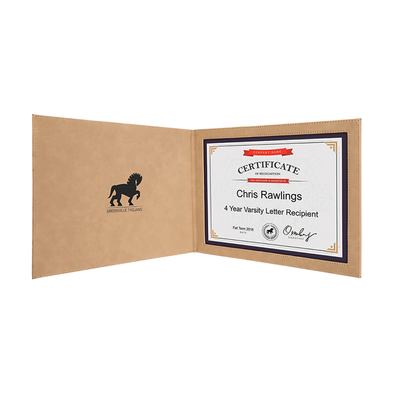 Inhaber eines Zertifikats für laserbares Kunstleder Inhaber eines Zertifikats für laserbares Kunstleder