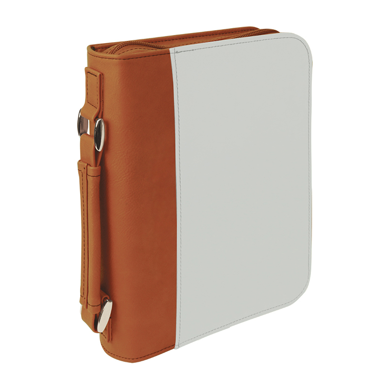 Sublimations-Leatherette-Buchumschlag mit Reißverschluss Sublimations-Leatherette-Buchumschlag mit Reißverschluss
