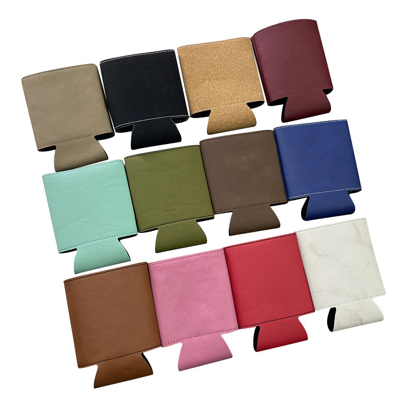 Laserbarer Getränkehalter aus Kunstleder Laserbarer Getränkehalter aus Kunstleder