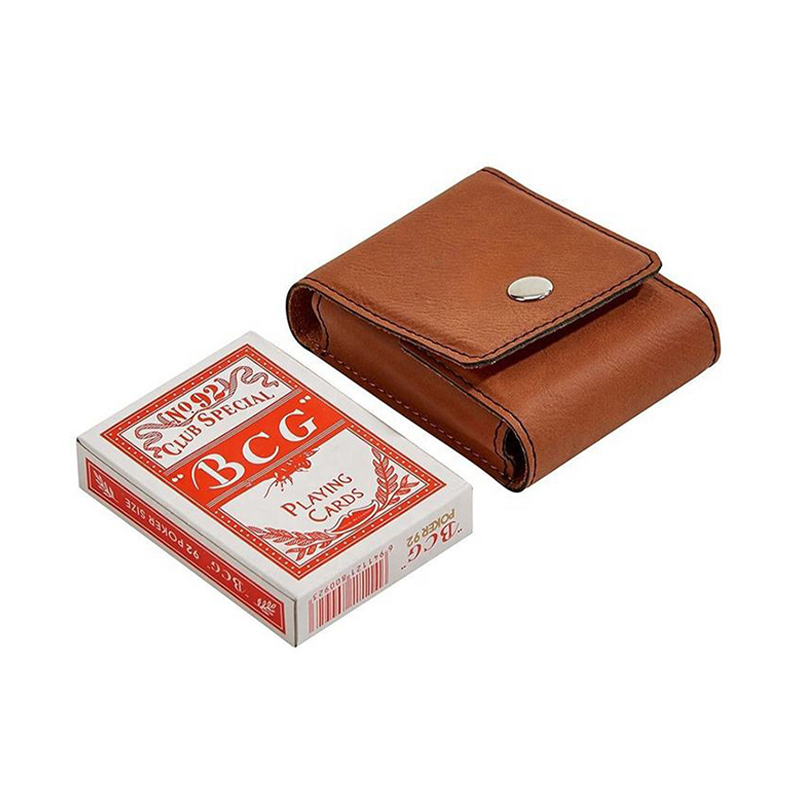 Laserbare Spielkartenbox aus Kunstleder Laserbare Spielkartenbox aus Kunstleder