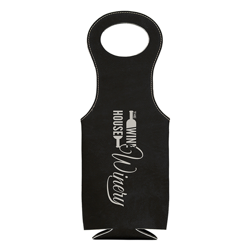 Weinbeutel aus Kunstleder Weinbeutel aus Kunstleder