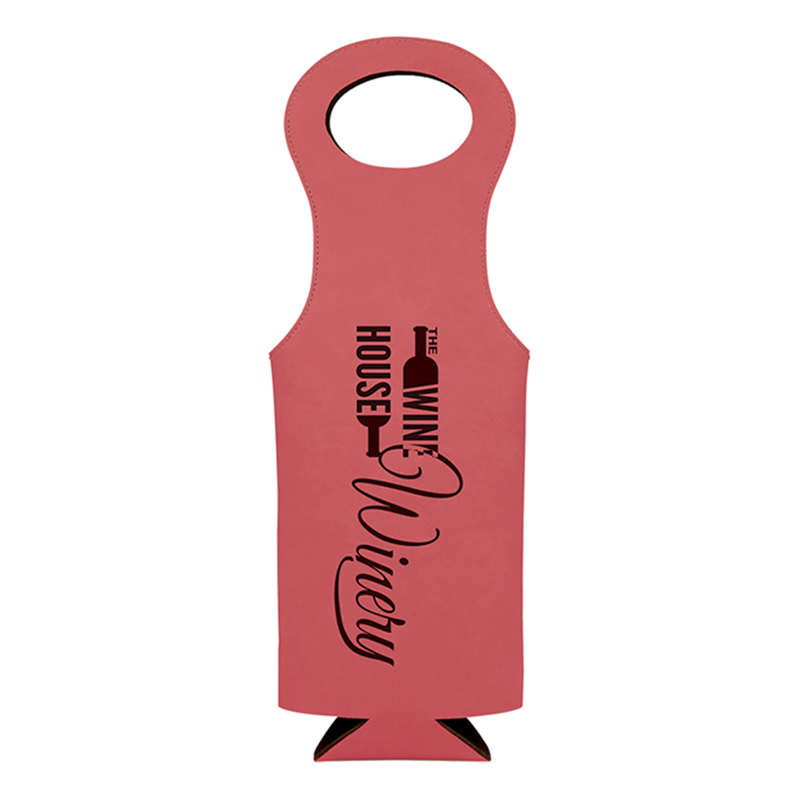 Weinbeutel aus Kunstleder Weinbeutel aus Kunstleder