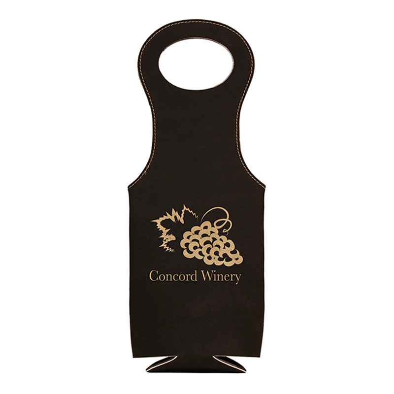 Weinbeutel aus Kunstleder Weinbeutel aus Kunstleder