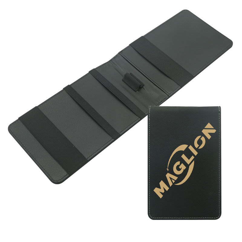 Laserbarer Golf-Scorecard-Halter aus Kunstleder Laserbarer Golf-Scorecard-Halter aus Kunstleder