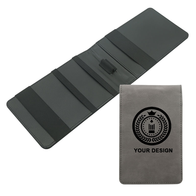 Laserbarer Golf-Scorecard-Halter aus Kunstleder Laserbarer Golf-Scorecard-Halter aus Kunstleder