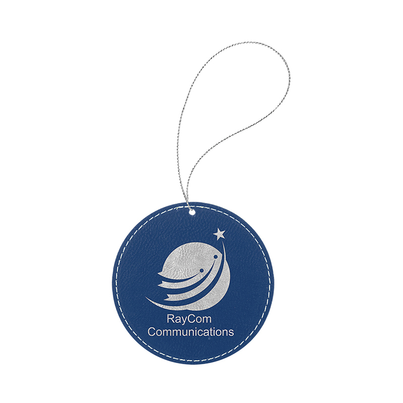 Laserbares rundes Kunstlederornament Laserbares rundes Kunstlederornament