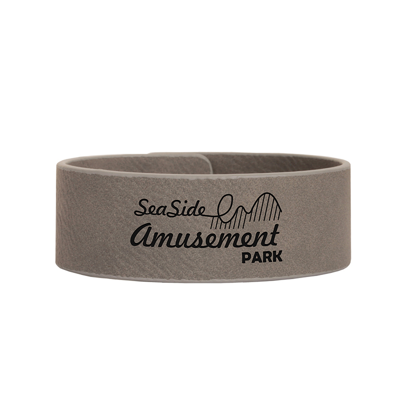 9 1/2' x 2' laserfähiges Kunstlederarmband 9 1/2' x 2' laserfähiges Kunstlederarmband