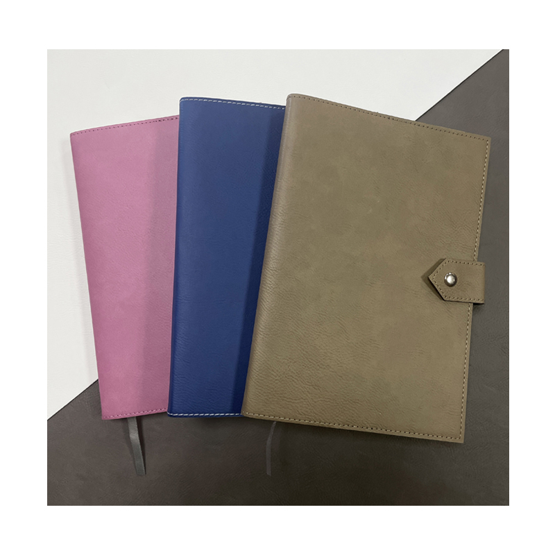 Laserbares Kunstlederjournal mit Verschluss Laserbares Kunstlederjournal mit Verschluss