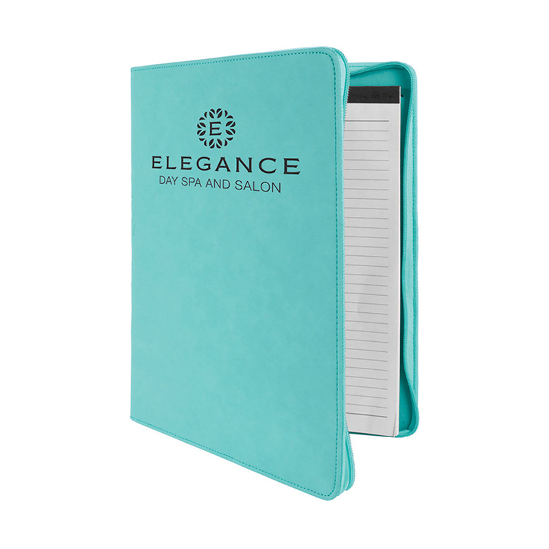 9 1/2' × 12' Kunstleder-Portfolio mit Reißverschluss 9 1/2' × 12' Kunstleder-Portfolio mit Reißverschluss