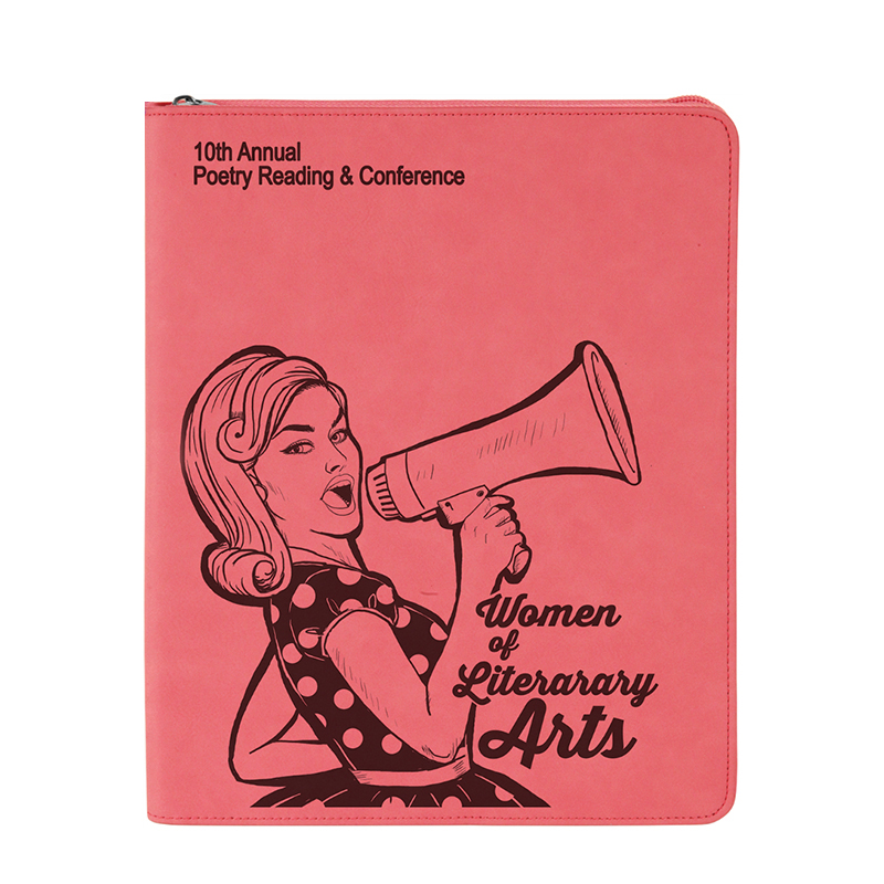 9 1/2' × 12' Kunstleder-Portfolio mit Reißverschluss 9 1/2' × 12' Kunstleder-Portfolio mit Reißverschluss