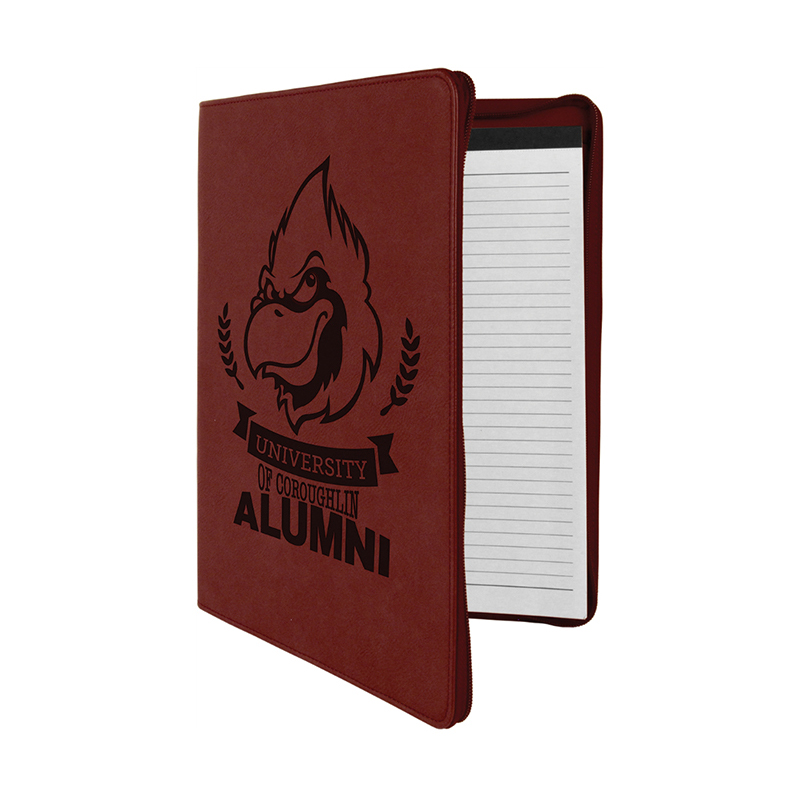 9 1/2' × 12' Kunstleder-Portfolio mit Reißverschluss 9 1/2' × 12' Kunstleder-Portfolio mit Reißverschluss