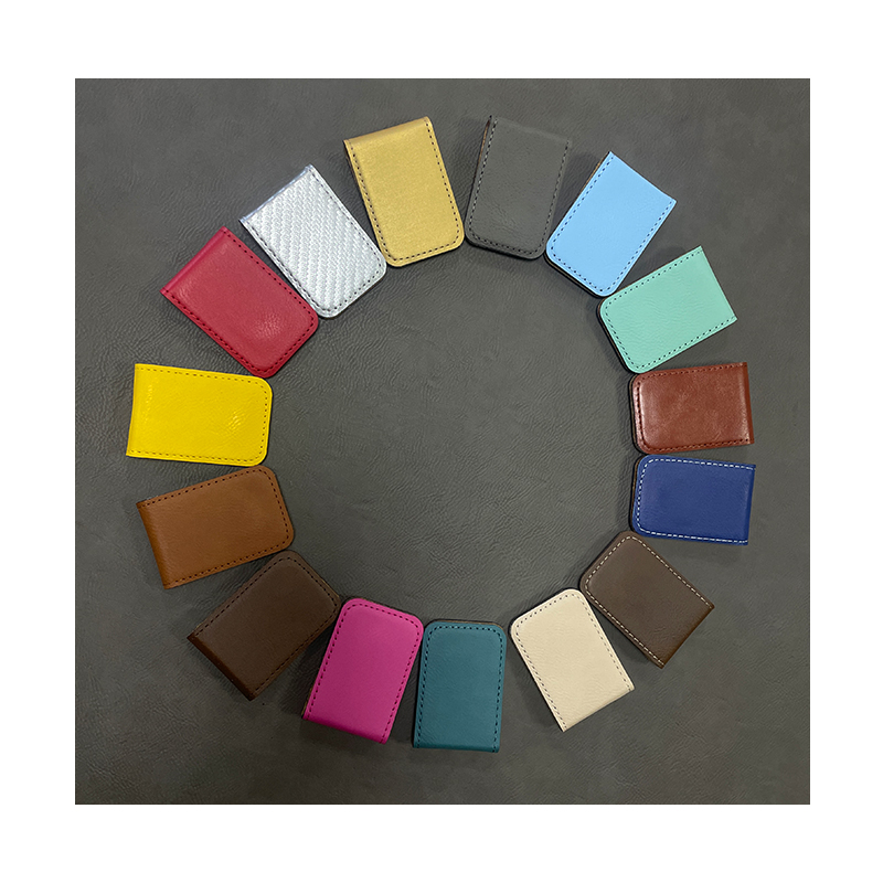 Laserbarer Geldclip aus Kunstleder Laserbarer Geldclip aus Kunstleder