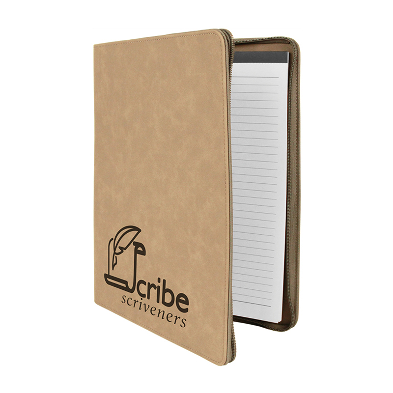 9 1/2' × 12' Kunstleder-Portfolio mit Reißverschluss 9 1/2' × 12' Kunstleder-Portfolio mit Reißverschluss