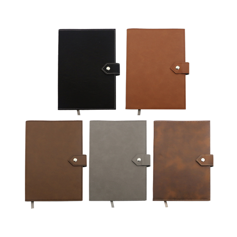 Laserbares Kunstlederjournal mit Verschluss Laserbares Kunstlederjournal mit Verschluss