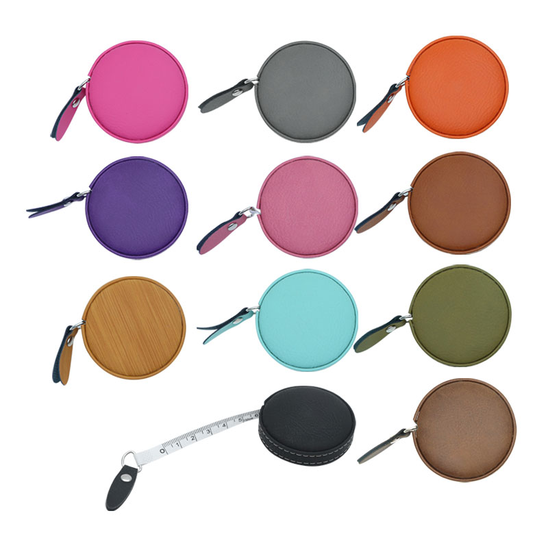 Laserbares Maßband aus Kunstleder