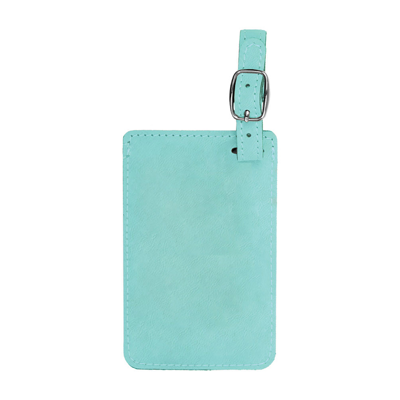 Laserbare Gepäckanhänger aus Kunstleder Laserbare Gepäckanhänger aus Kunstleder