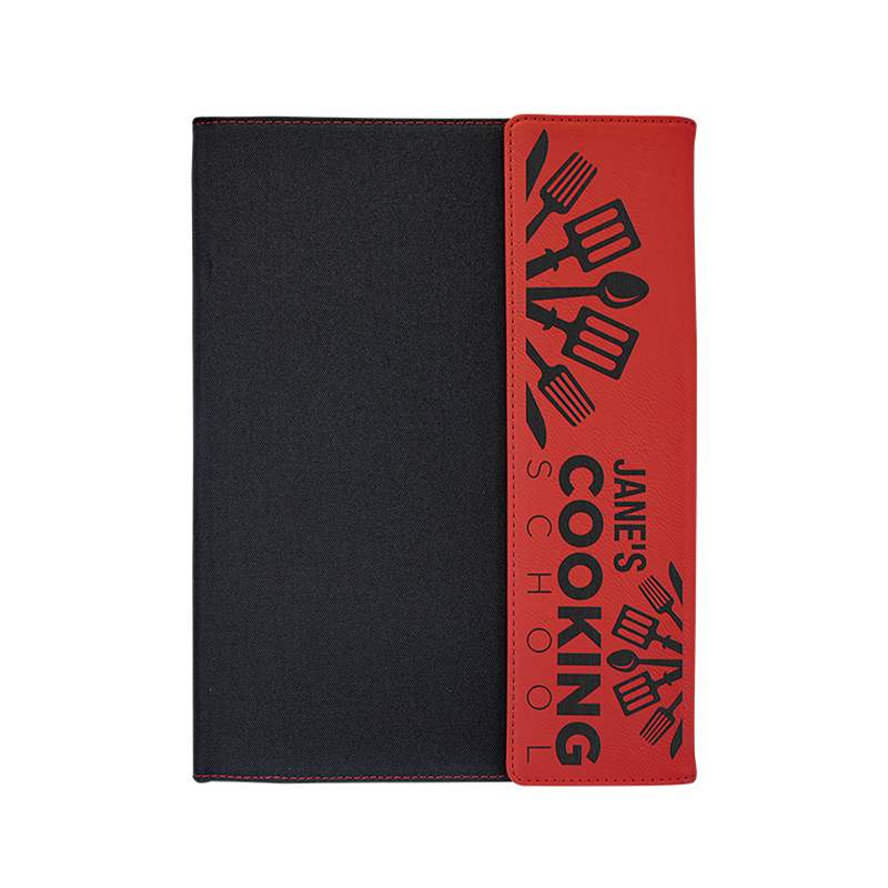 9 1/2' × 12' Leinwand mit Kunstlederportfolios 9 1/2' × 12' Leinwand mit Kunstlederportfolios