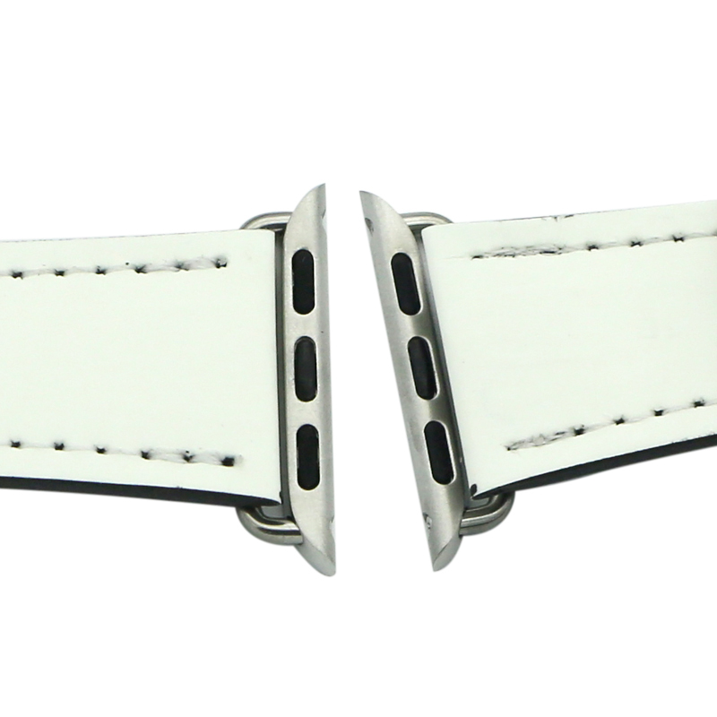 Sublimations-Apfel-iWatch-Armbänder aus PU-Leder für Serie 4/5–44 mm Sublimations-Apfel-iWatch-Armbänder aus PU-Leder für Serie 4/5–44 mm