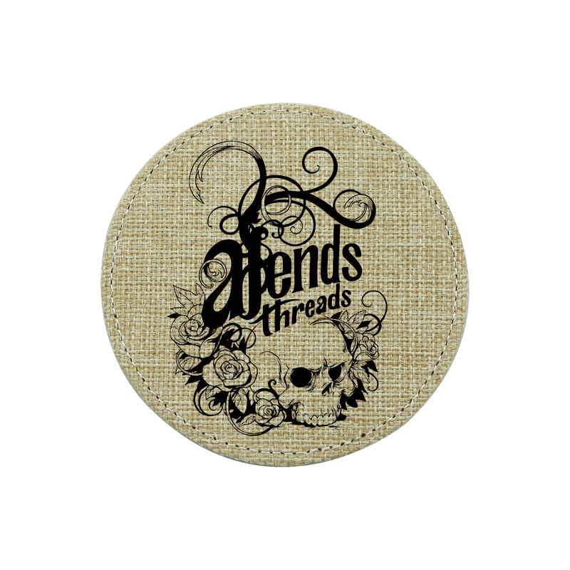 Sublimations-Jute-Untersetzer-Runde Sublimations-Jute-Untersetzer-Runde